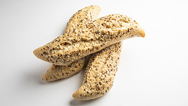 Demi baguette Duchesse céréales précuite sur sole 24cm (140g x60) - Surgelé