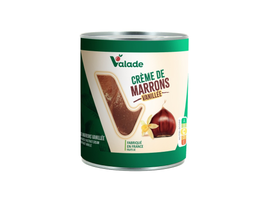 Crème de marron vanillée boite 4/4 - VALADE EN CORRÈZE