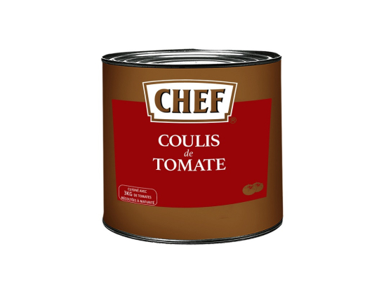 Coulis tomate boite 3/1 - CHEF