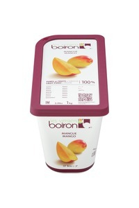 Purée de mangue 100% fruit 1Kg - BOIRON - Surgelés