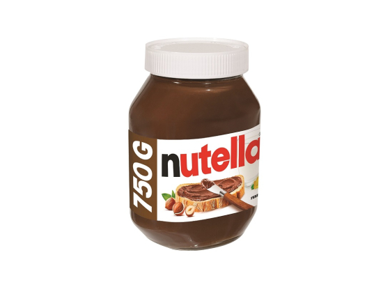 Pate à tartiner aux noisettes pot 750g - NUTELLA
