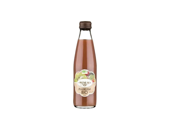Meneau - Nectar kiwi fraise [bouteille verre] BIO (250ml x12)