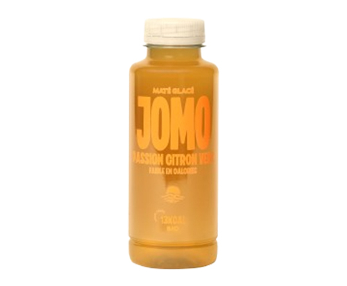Thé glacé maté passion-citron vert BIO (350ml x12) - JOMO