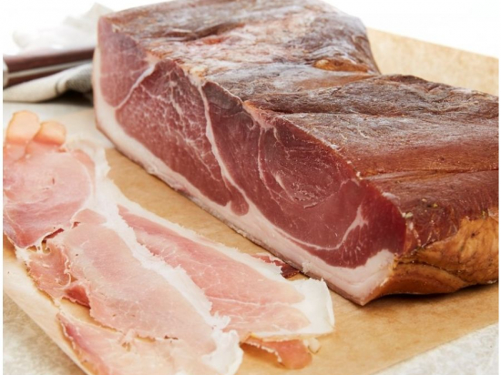 Jambon sec speck fumé de montagne demi s/v 2.5Kg env