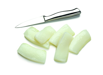 Lamelles d'encornet géant cru 5Kg - Surgelé