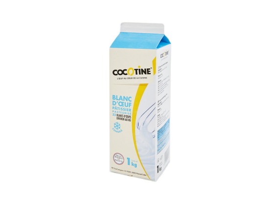 Blanc d'oeuf liquide pasteurisé 1Kg France ODF - Surgelé