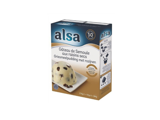 Préparation gâteau semoule raisin boite 880g /50P - ALSA