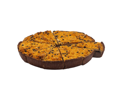 Flan choco-cookie prédécoupé (162.5g x12 parts) (1.95Kg x4)  - Surgelé