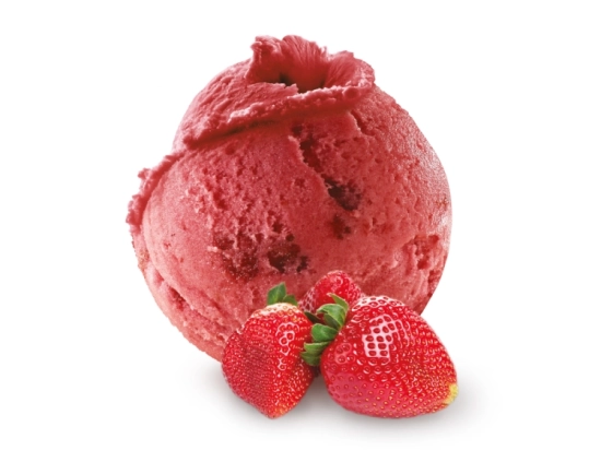 Les sorbets - Fraise avec morceaux 7.5L x1