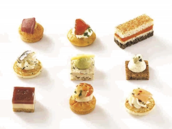 Réception salée - Canapés salés tradition 10g x54