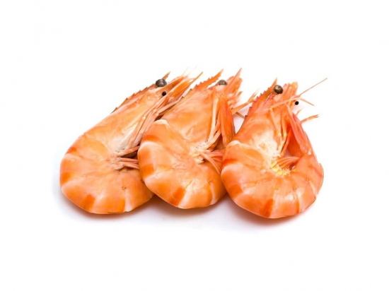 Crevettes cuites calibre 20/30 origine Equateur 2Kg