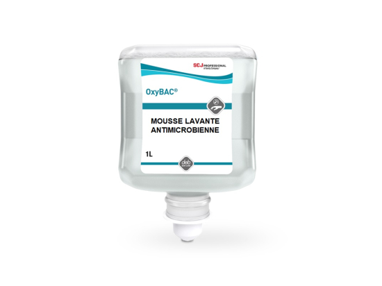 Recharge mousse lavante OxyBac fongic flacon 1L - SC JOHNSON