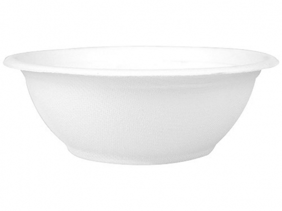 Bol rond "Pulpy Ball" pulpe blanc 300ml (135x135x47mm) [1800 (72x25)] (couvercle associé : 145130COV) (saladier)