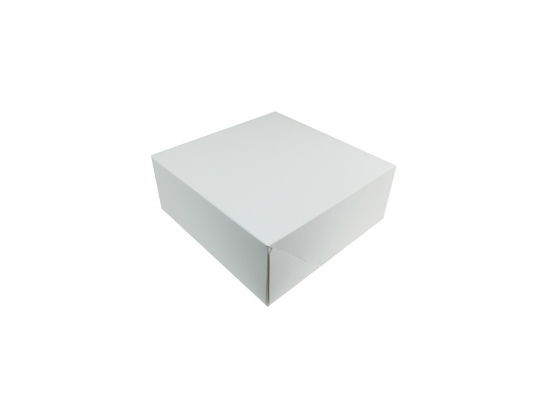 Boite patissière blanche 23x23x5cm (50U)
