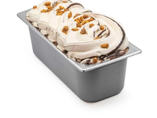 Glace - Peanut chocolate (glace cacahuète ruban chocolat) 6L x1