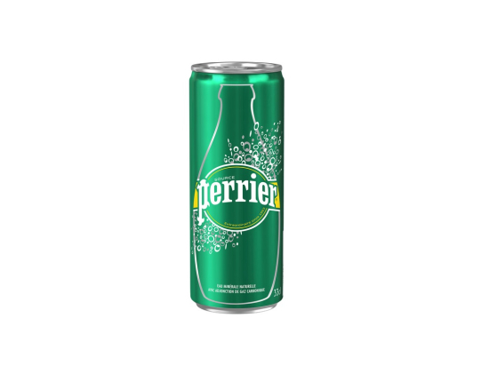 Eau minérale naturelle gazeuse (boite slim 33cl x24) - PERRIER