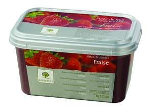 Purée de fraise 1Kg - RAVIFRUIT - Surgelés