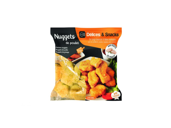 Nuggets de poulet PAB halal (1Kg x5) - Surgelé