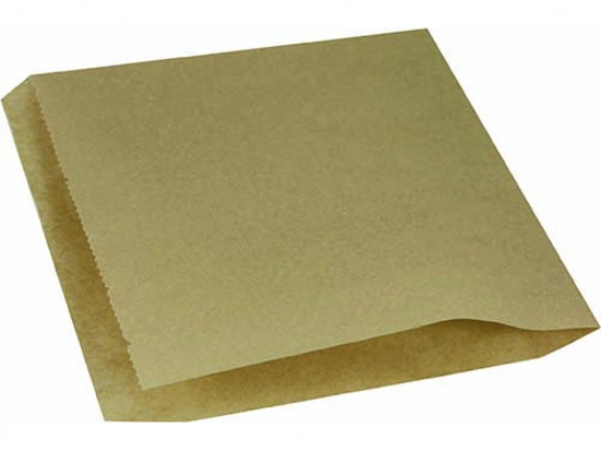 Sac pain bagnat papier kraft brun (165x180mm) (x1000)