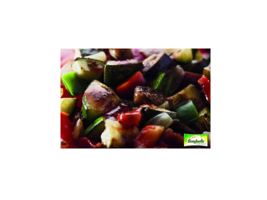 Poêlée ratatouille cuisinée à l'huile d'olive vierge extra 2.5Kg - BONDUELLE - Surgelé