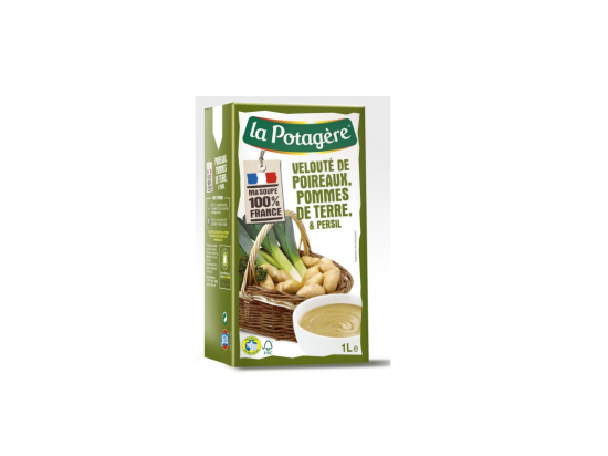 Velouté poireau-pommes de terre-persil brique 1L - LA POTAGÈRE