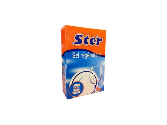 Sel régénérant lave-vaiselle boite 2Kg - STER
