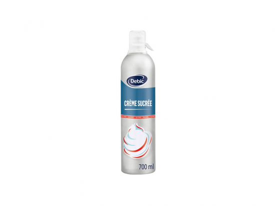 Crème sucrée sous pression 700ml - DEBIC