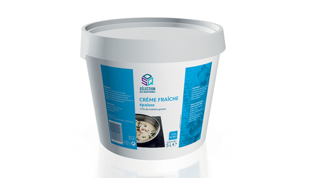 Crème fraîche légère épaisse 15%Mg France 5L