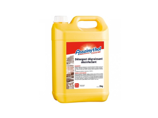 Détergent dégraissant désinfectant (bidon 5Kg x2) - ASSAINYTHOL