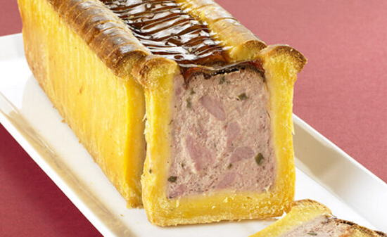 Pâté croûte de volaille tranché (45g x25)