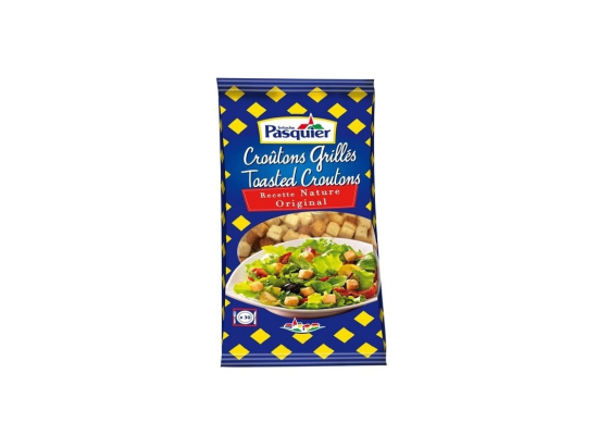 Croûtons cubes natures sachet 500g - PASQUIER