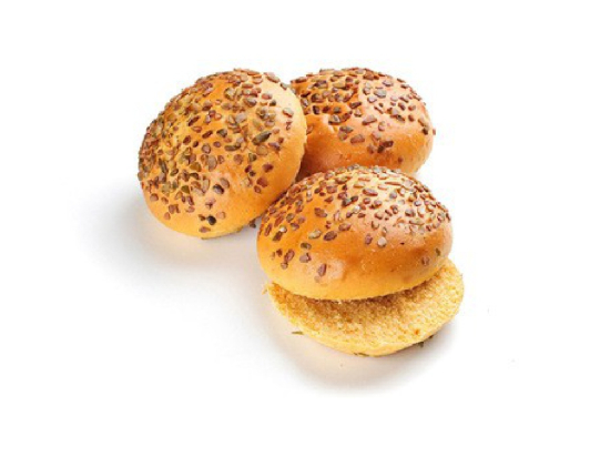 Pain burger sweet potato Ø10cm (65g x45) - Surgelés
