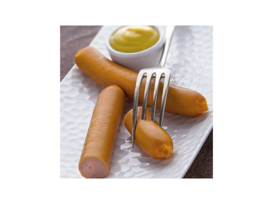 Saucisse de Francfort fumée cuite boyau collagénique s/v VPF France (50g x20)