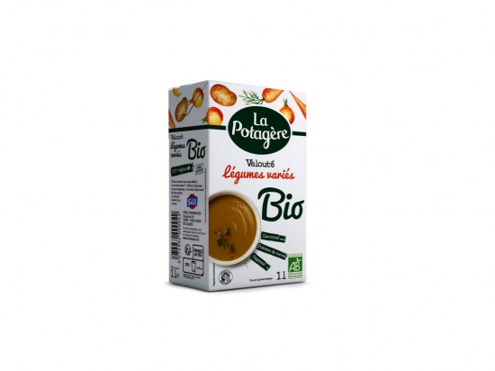 Velouté de légumes variés BIO brique 1L - LA POTAGÈRE