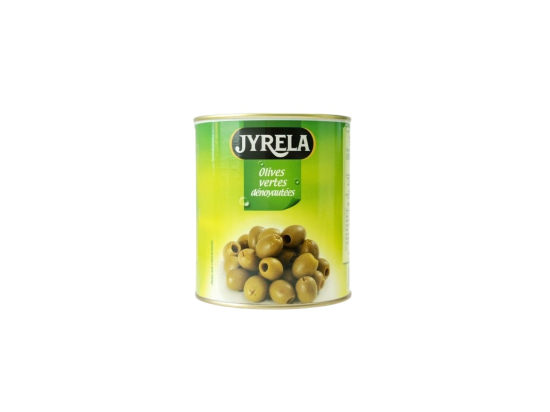 Olive verte dénoyautée boite 4/4 - JYRELA