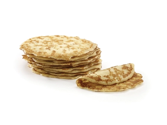 Mini crêpe sucrées vanillées Ø10cm 15g x180