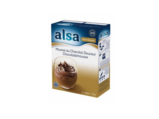 Mousse chocolat douceur boite 960g - ALSA