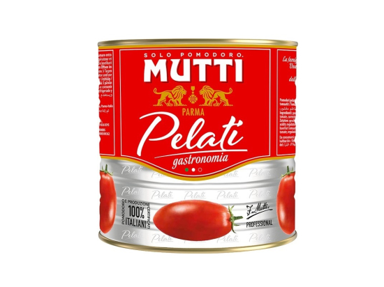 Tomate pelée entière boite 3/1 - MUTTI