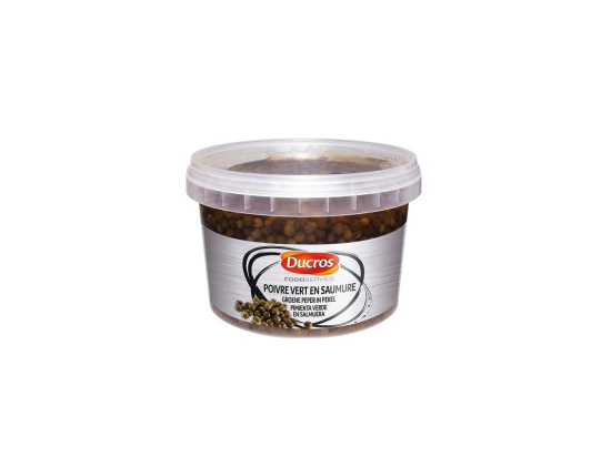 Poivre vert en saumure boite 800g - DUCROS