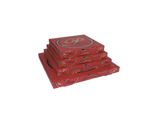 Boite à pizza 31x31x4cm (100U) - PUBLI EMBAL