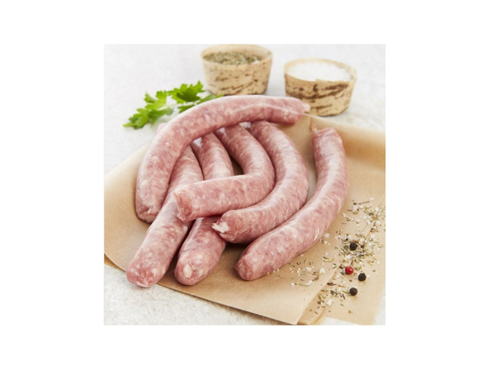 Chipolata supérieure boyau naturel s/v (55g env x20) France - mdd