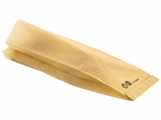 Sac sandwich panini "Ovenbag" papier kraft brun (105x40x320mm) (x600)