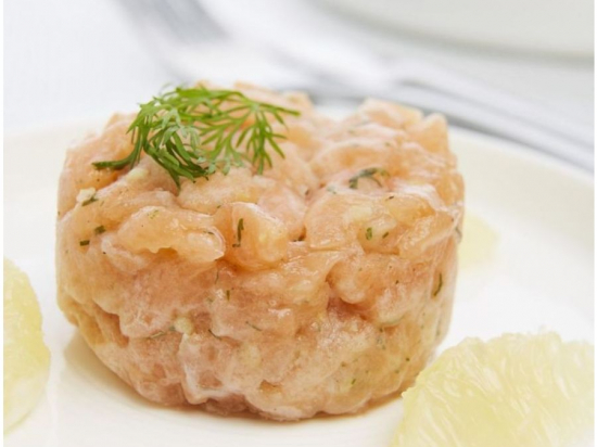 Tartare de saumon au citron ciboulette (70g x2) - Surgelé
