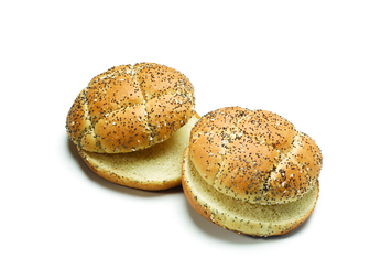 Pain burger aux graines de pavot et sarrasin (85g x30) - HARRYS - Surgelé