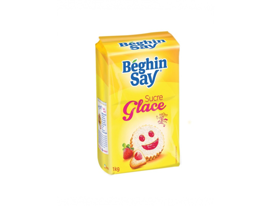 Sucre glace sachet 1Kg - BEGHIN SAY