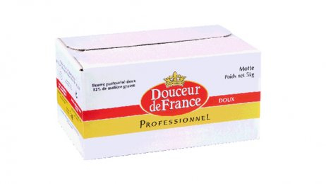 Beurre doux bloc 82%Mg 5Kg
