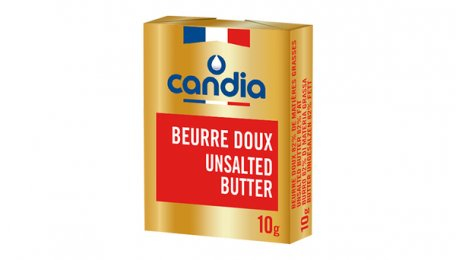 Beurre micro doux 82%Mg (10g x100) - CANDIA