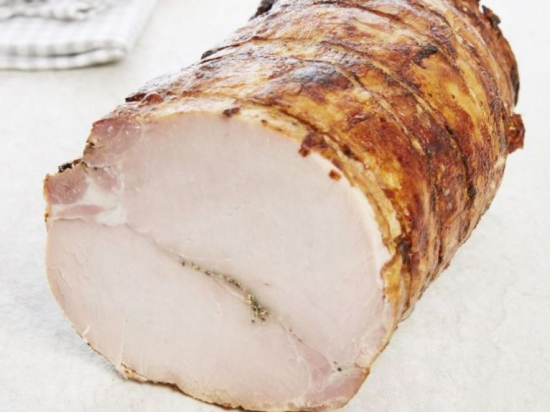 Rôti de porc cuit au four supérieur ficelé 2.5Kg env France - mdd
