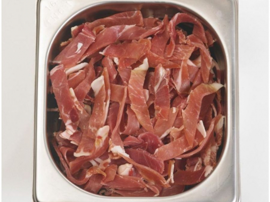 Jambon sec pétale 2x9cm env 500g env