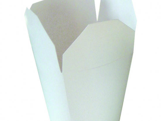 Boite carton 460ml/16Oz Firsmart blanche (x500)